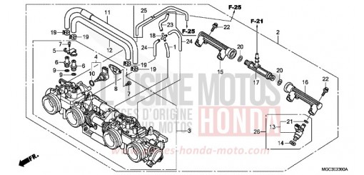 THROTTLE BODY CB1100AD de 2013